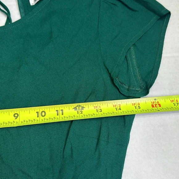 Reformation Mayer Green Emerald Jumpsuit Womens Size 0 Back Keyhole Festival - Picture 14 of 16